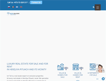 Tablet Screenshot of herzliya-pituach.com